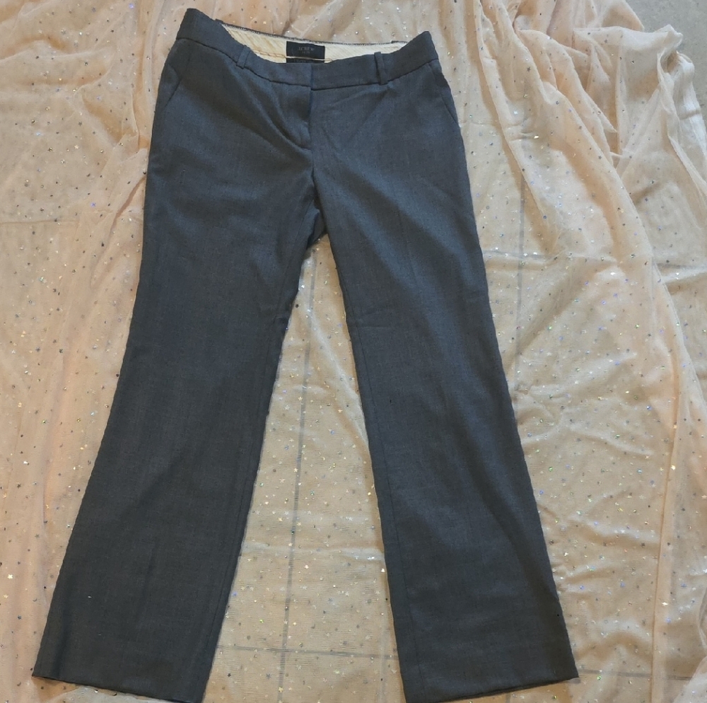 J. Crew Charcoal Trousers